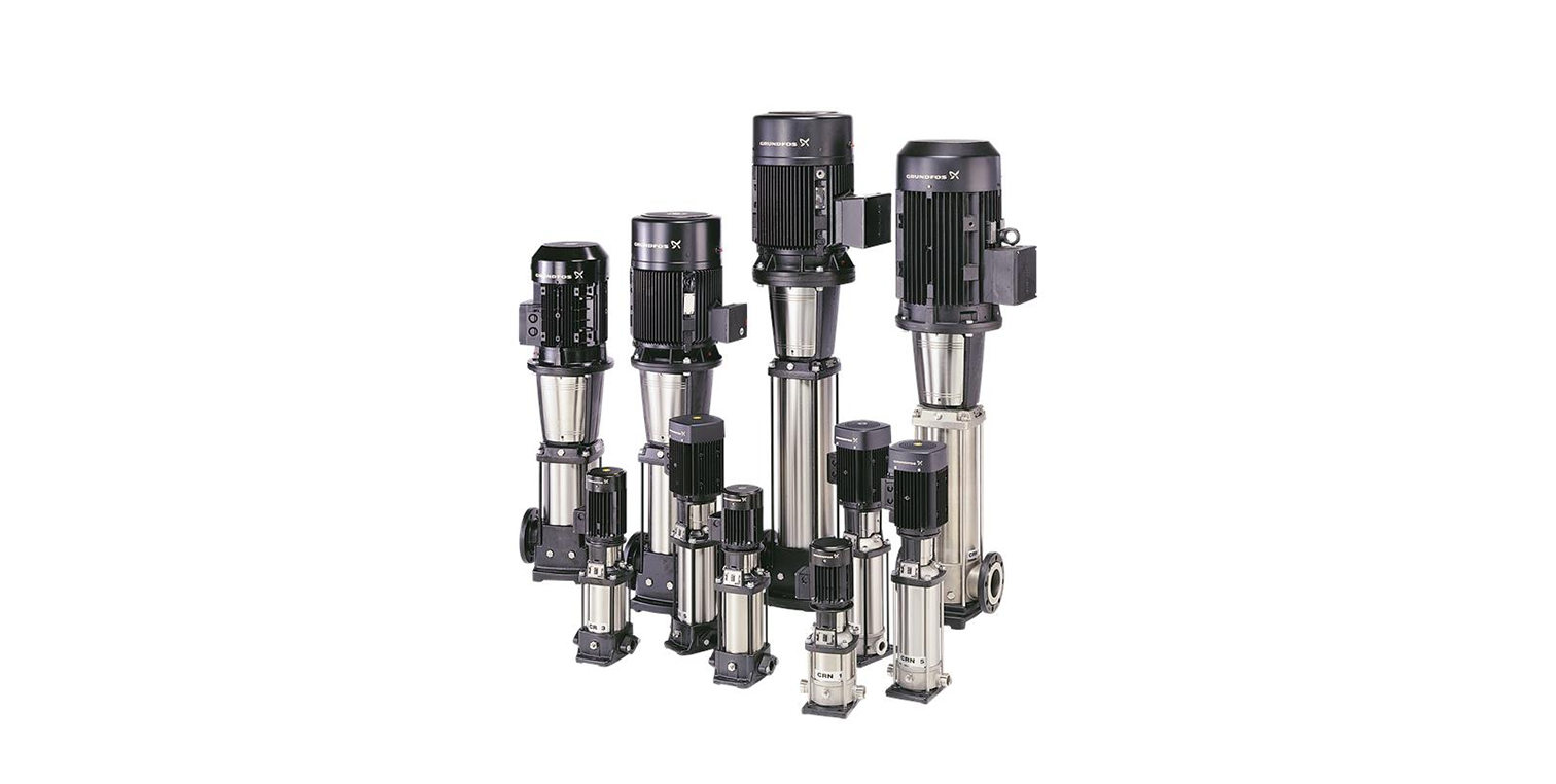 CR, CRI, CRN, CRT – Multistage centrifugal pumps, CRE, CRIE, CRNE – with an E-motor